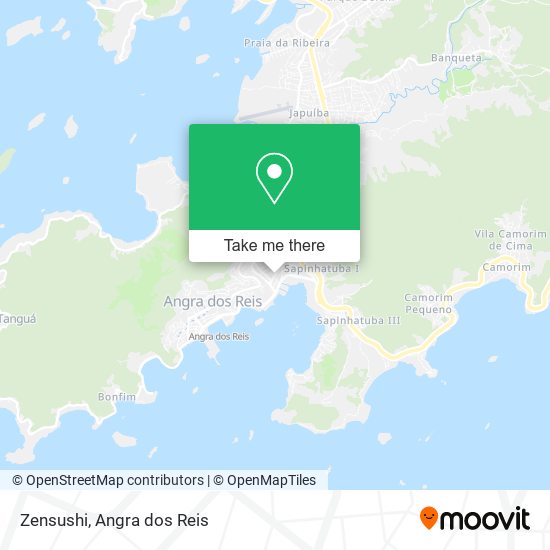 Mapa Zensushi