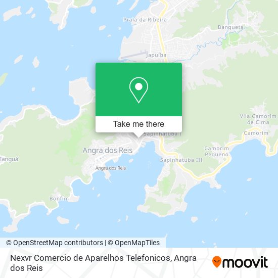 Mapa Nexvr Comercio de Aparelhos Telefonicos