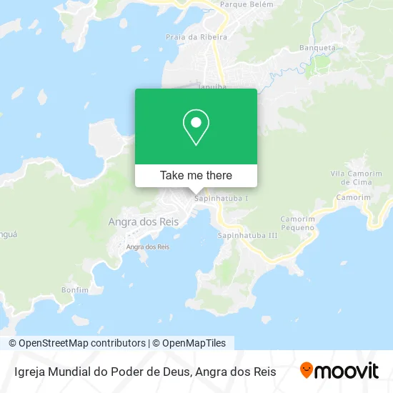 Igreja Mundial do Poder de Deus map