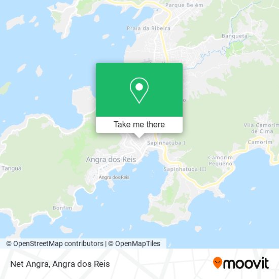 Net Angra map