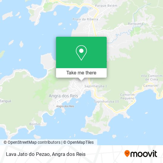 Lava Jato do Pezao map