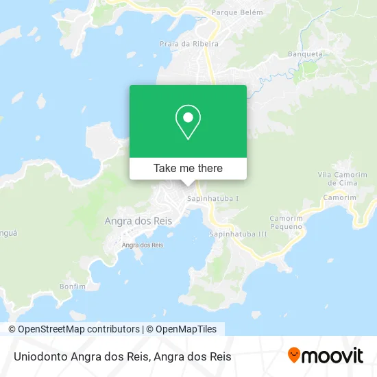 Uniodonto Angra dos Reis map
