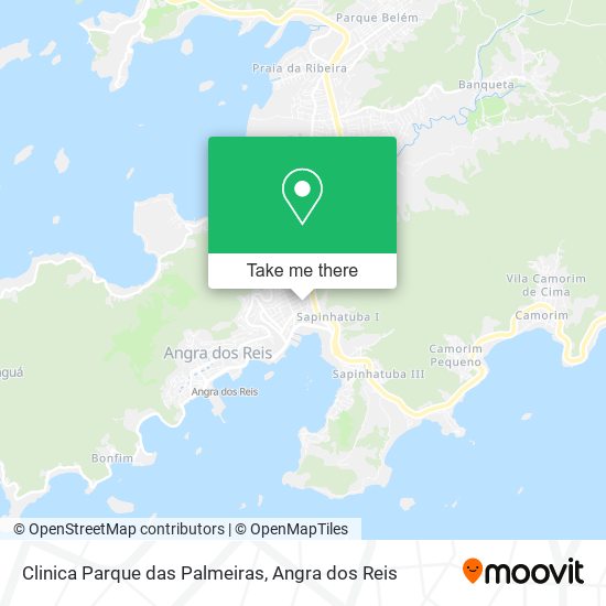 Mapa Clinica Parque das Palmeiras