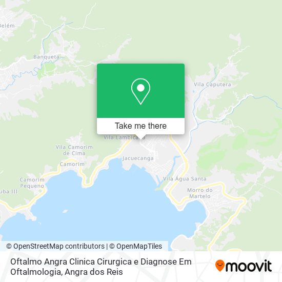 Oftalmo Angra Clinica Cirurgica e Diagnose Em Oftalmologia map