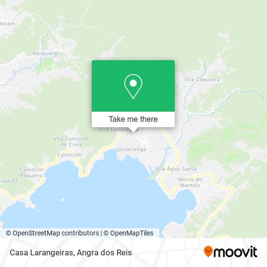 Casa Larangeiras map