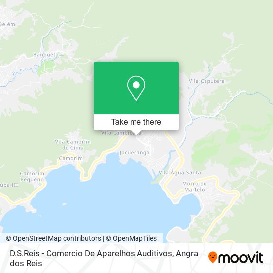 Mapa D.S.Reis - Comercio De Aparelhos Auditivos