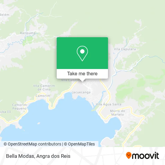 Bella Modas map