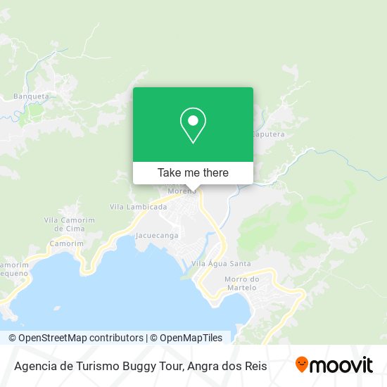 Mapa Agencia de Turismo Buggy Tour
