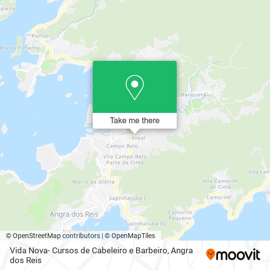 Vida Nova- Cursos de Cabeleiro e Barbeiro map