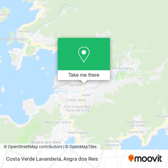 Mapa Costa Verde Lavanderia