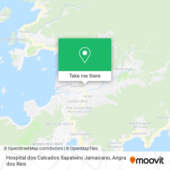 Hospital dos Calcados Sapateiro Jamaicano map