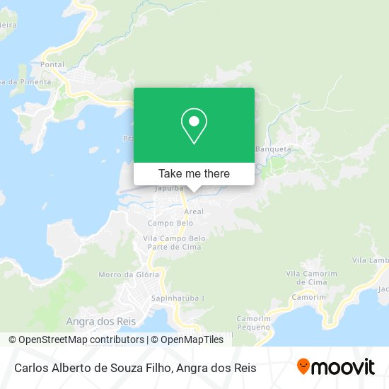 Carlos Alberto de Souza Filho map