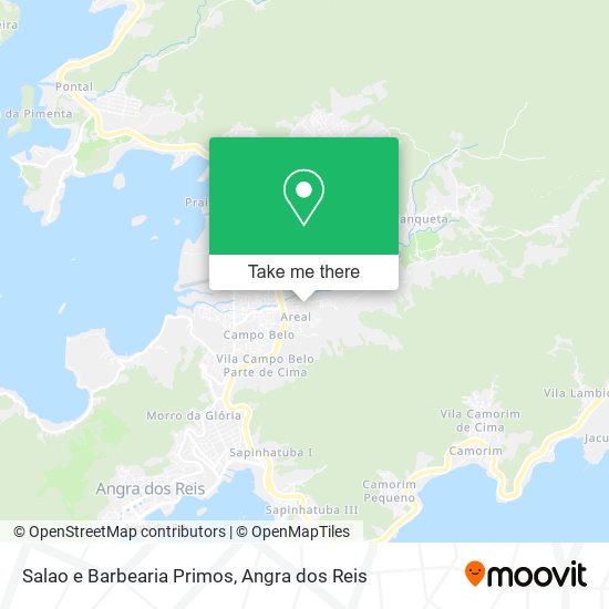 Salao e Barbearia Primos map