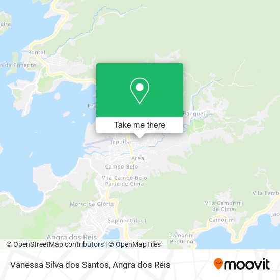 Vanessa Silva dos Santos map