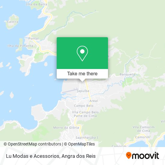 Mapa Lu Modas e Acessorios