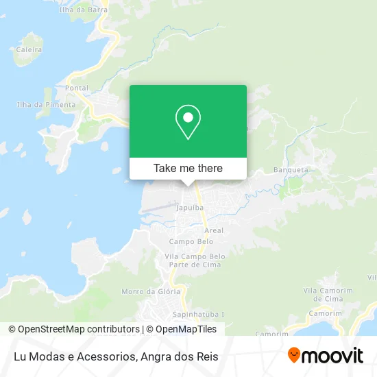 Lu Modas e Acessorios map