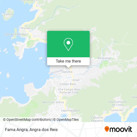 Mapa Fama Angra