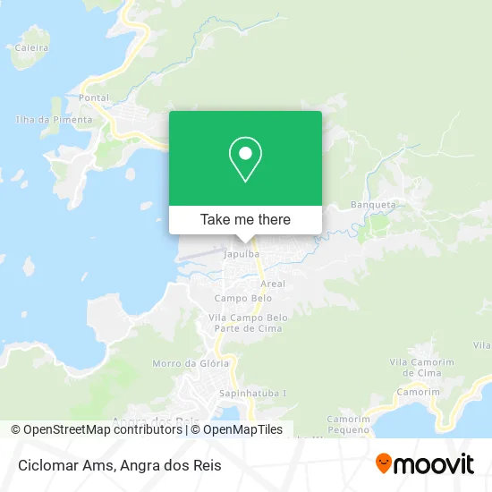 Ciclomar Ams map