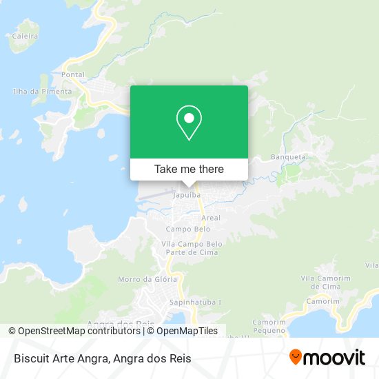 Biscuit Arte Angra map