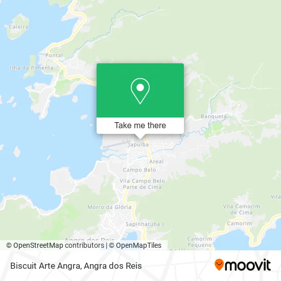 Biscuit Arte Angra map