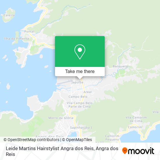 Leide Martins Hairstylist Angra dos Reis map