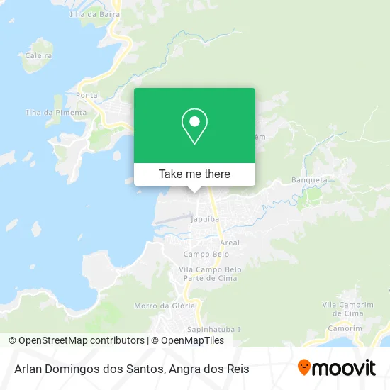 Arlan Domingos dos Santos map