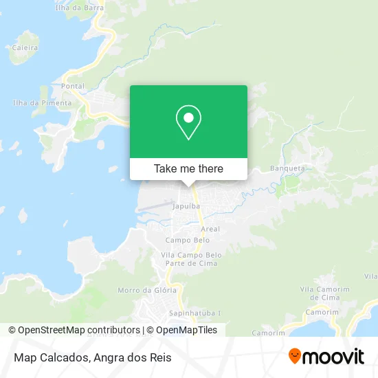 Map Calcados map