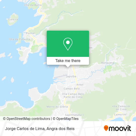 Jorge Carlos de Lima map