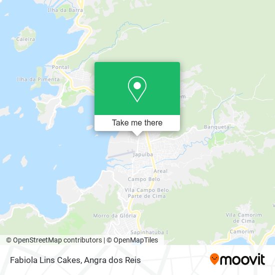 Fabiola Lins Cakes map