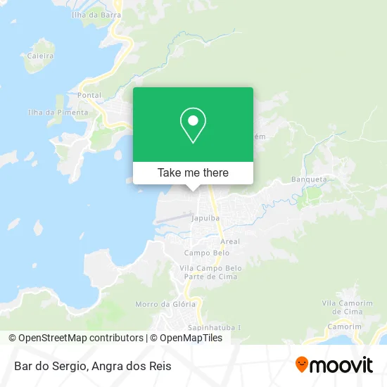 Bar do Sergio map