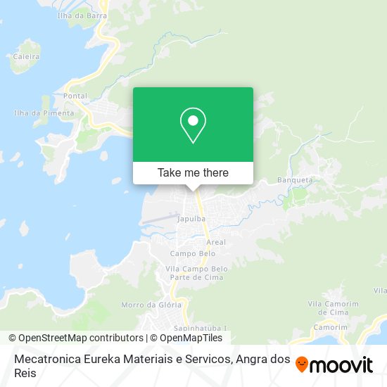 Mecatronica Eureka Materiais e Servicos map