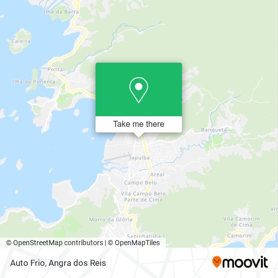 Auto Frio map