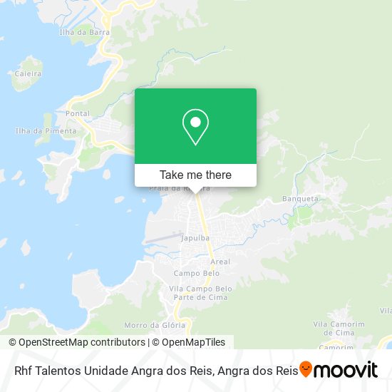 Mapa Rhf Talentos Unidade Angra dos Reis