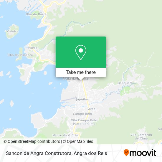 Mapa Sancon de Angra Construtora