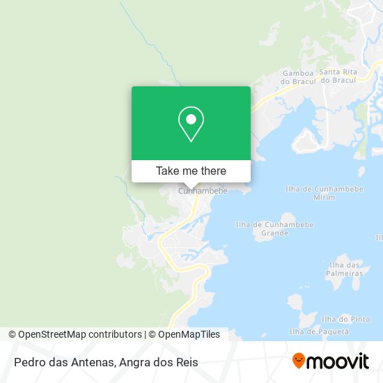 Pedro das Antenas map