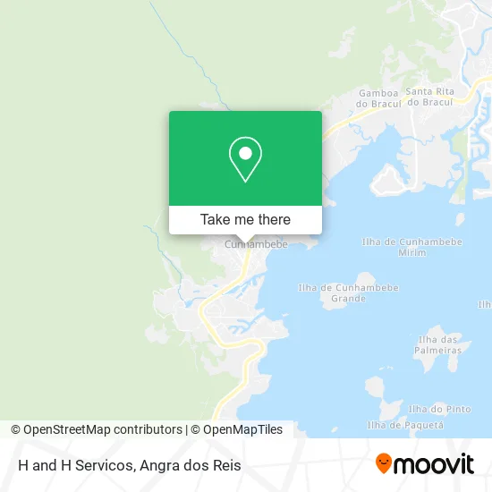 H and H Servicos map