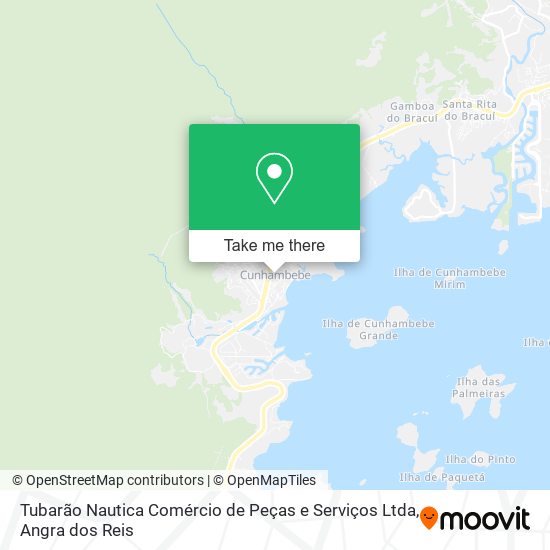 Tubarão Nautica Comércio de Peças e Serviços Ltda map