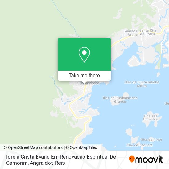Igreja Crista Evang Em Renovacao Espiritual De Camorim map
