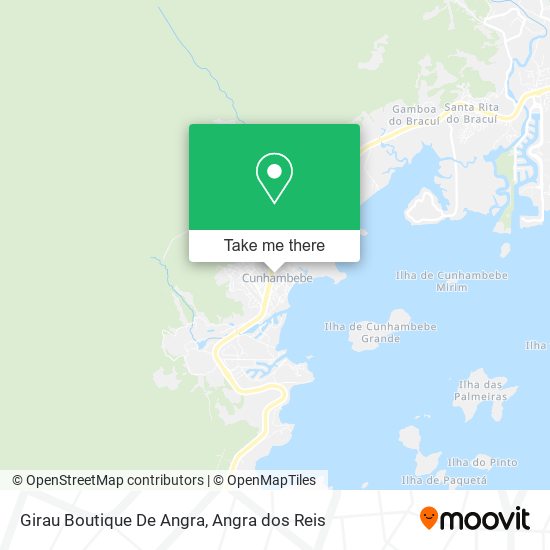Girau Boutique De Angra map