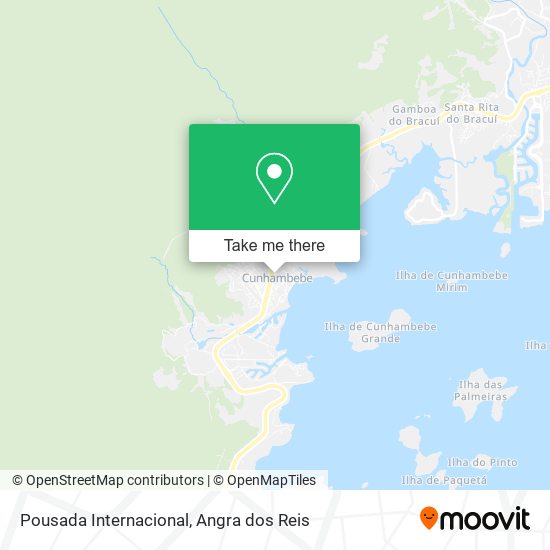 Pousada Internacional map