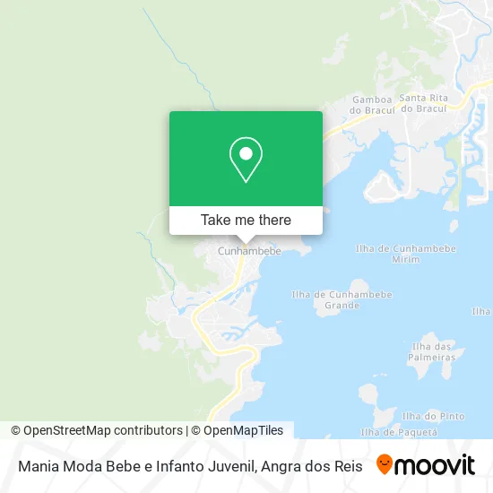 Mania Moda Bebe e Infanto Juvenil map