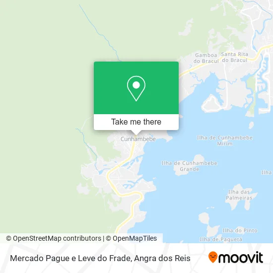 Mercado Pague e Leve do Frade map