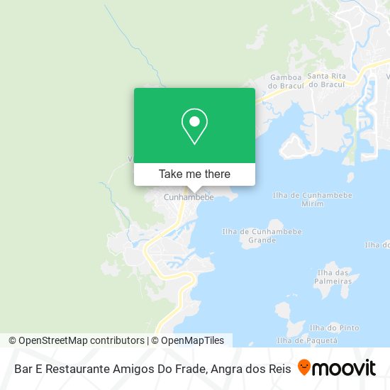 Mapa Bar E Restaurante Amigos Do Frade