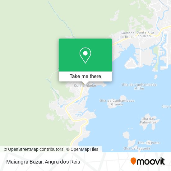 Mapa Maiangra Bazar
