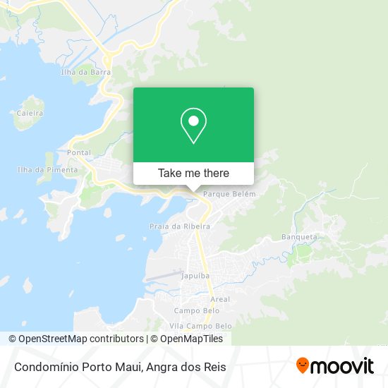 Condomínio Porto Maui map