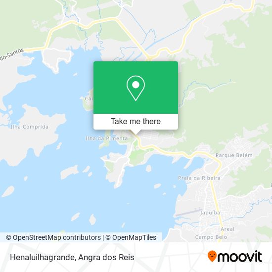 Mapa Henaluilhagrande