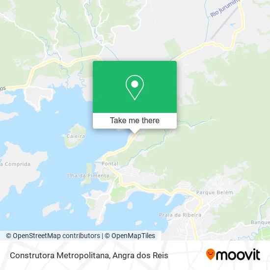 Construtora Metropolitana map