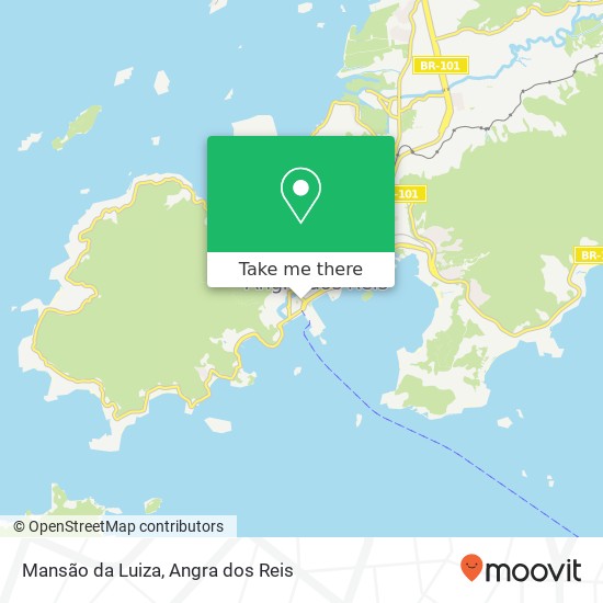 Mansão da Luiza map