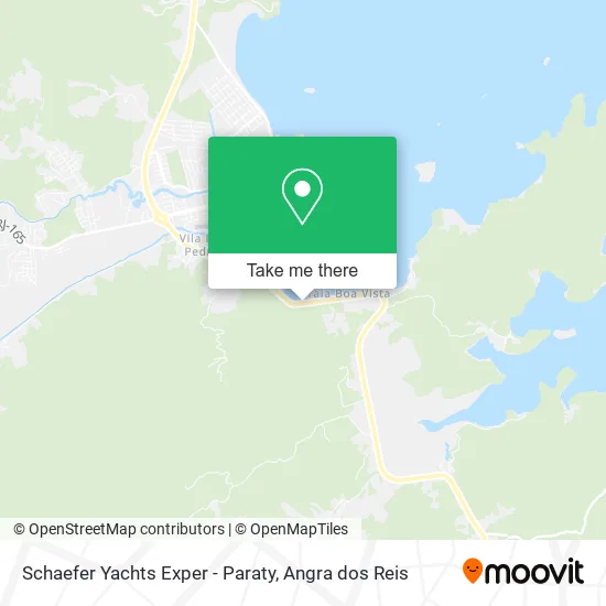 Schaefer Yachts Exper - Paraty map