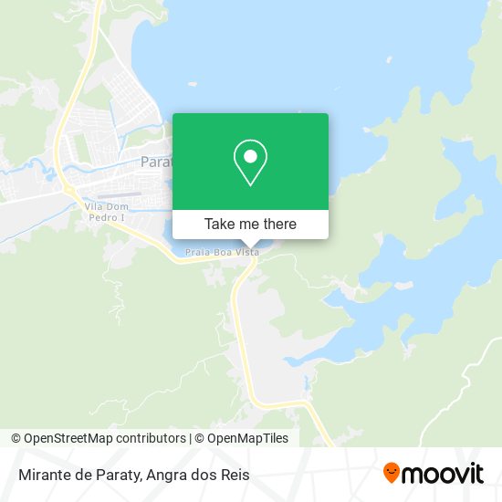 Mapa Mirante de Paraty